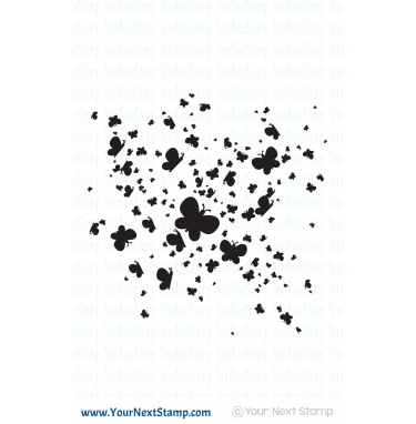 Butterfly Ink Splatter
