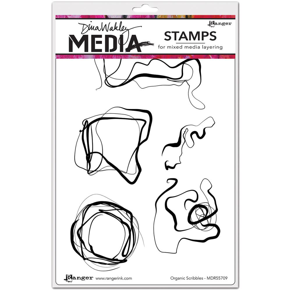 Organic Scribbles - Dina Wakley Organic Scribbles - Dina Wakley