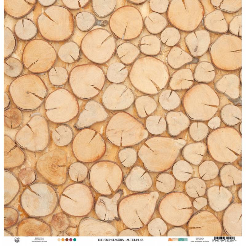 Paper 05 - 12"x12" - The Four Seasons - Autumn