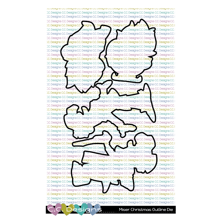 Miser Christmas - Outline Metal Die