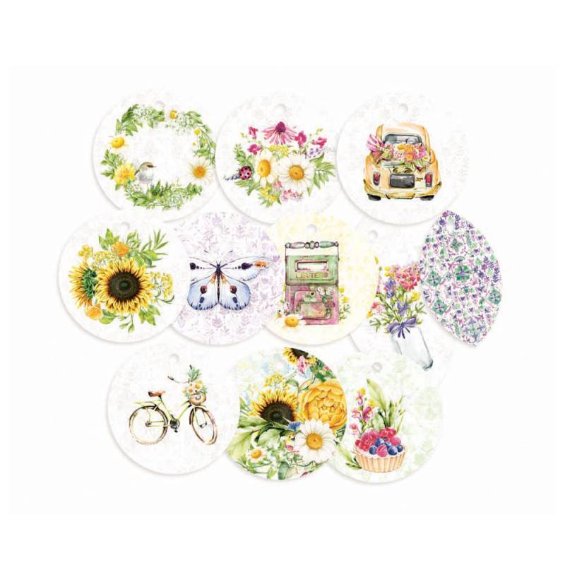 Decorative Tags 01 - The Four Seasons - Summer