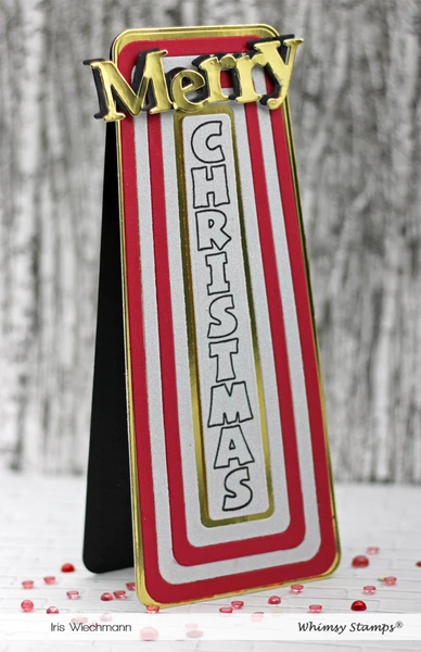 Slimline Tapered Layers - Die Set