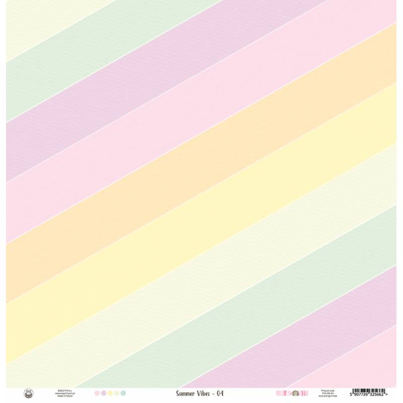 Paper 04 - 12"x12" - Summer Vibes