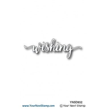 Fancy Wishing Word - Die