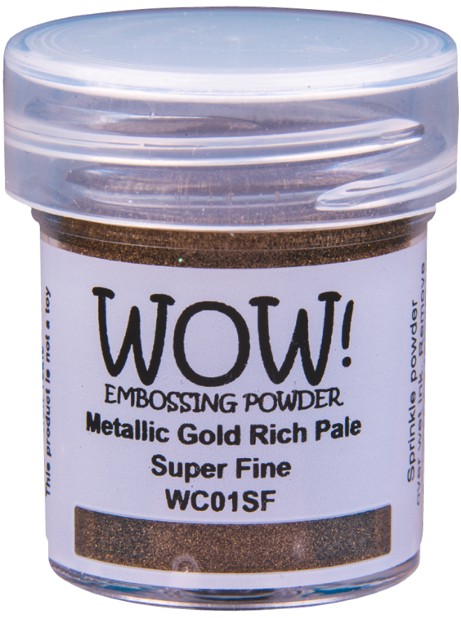 Metallic Gold Rich Pale - Super Fine - WOW - 15ml