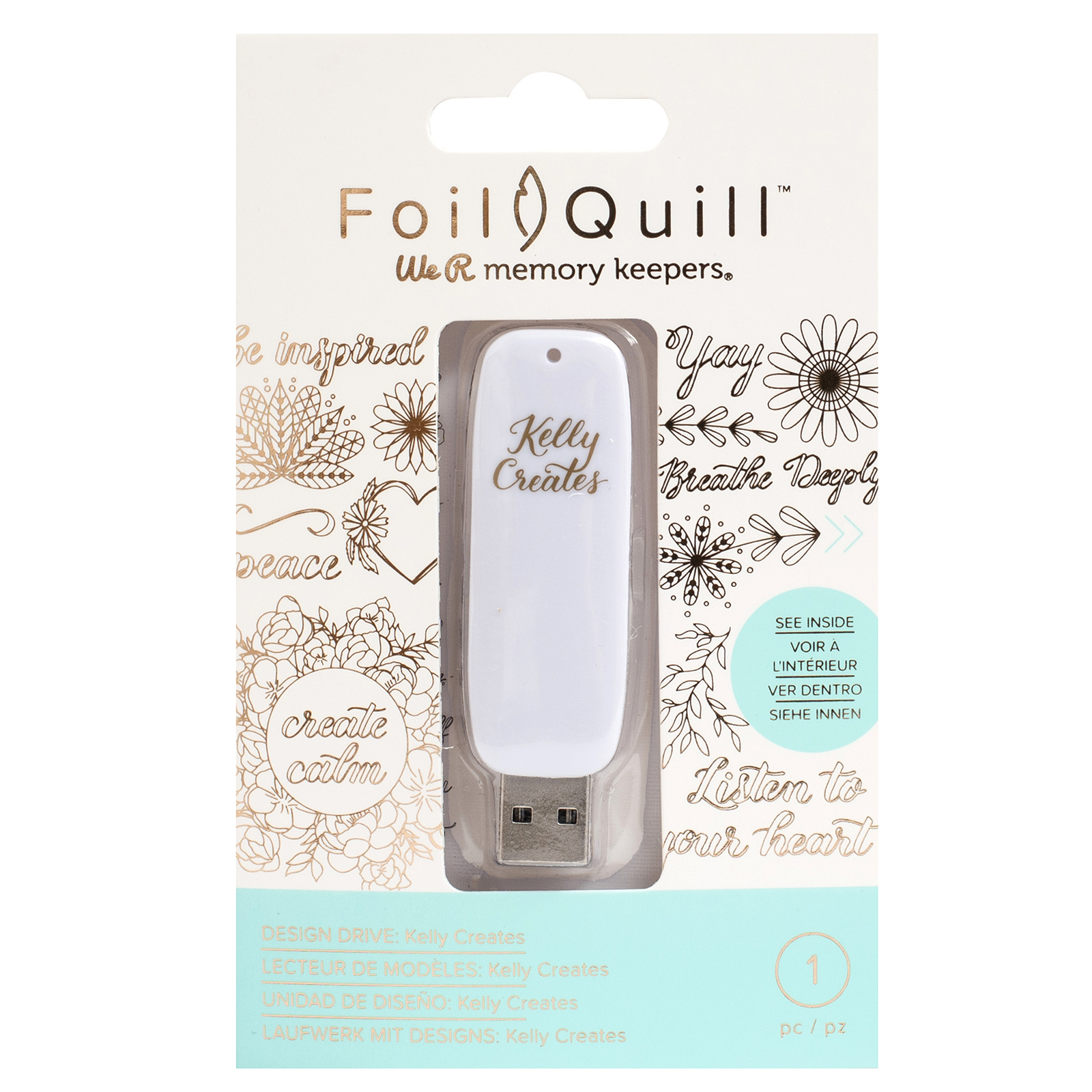 Kelly Create - USB Stick - Foil Quill