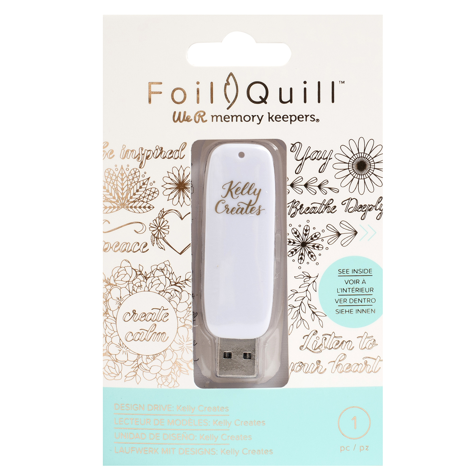 Kelly Create - USB Stick - Foil Quill Kelly Create - USB Stick - Foil Quill