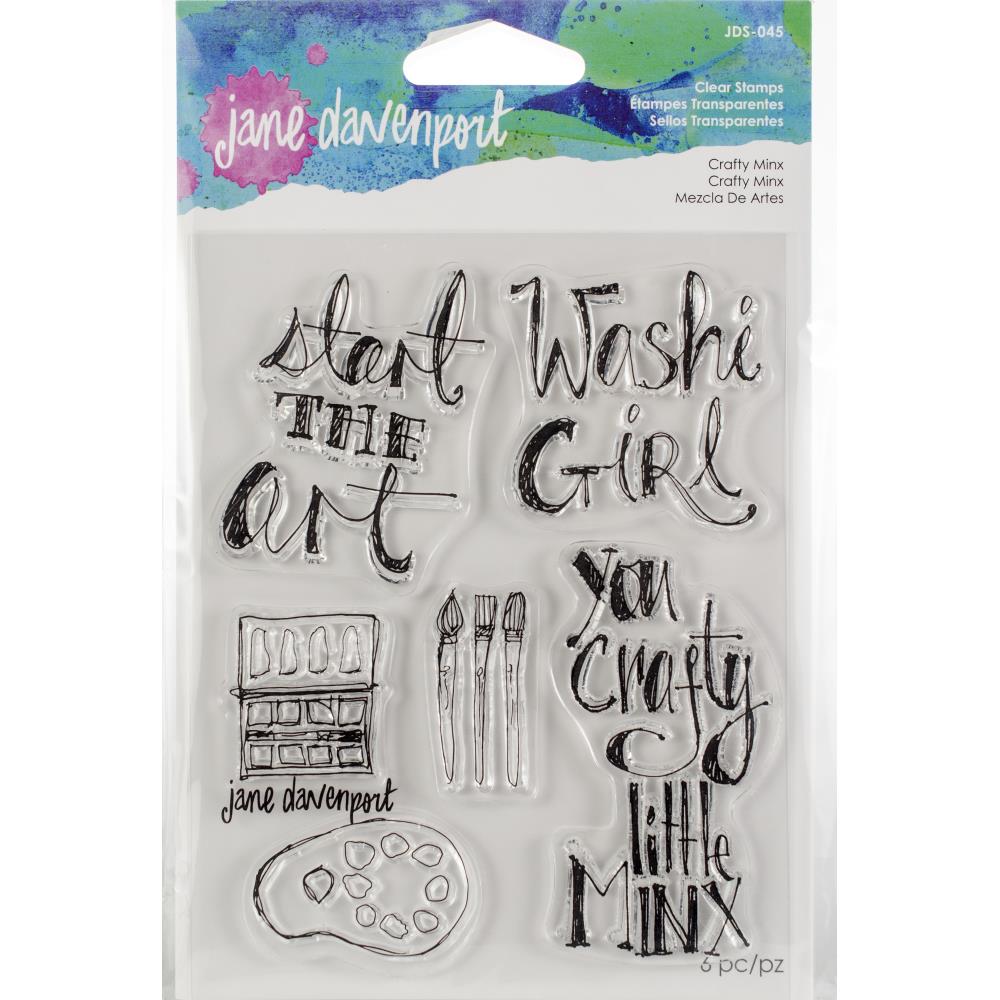 Crafty Minx - Acrylic Stamps - Jane Davenport