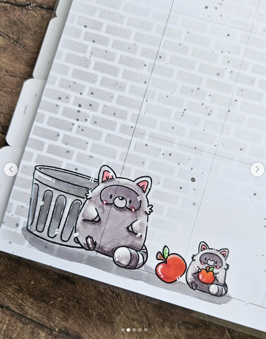 Playful Raccoons Playful Raccoons