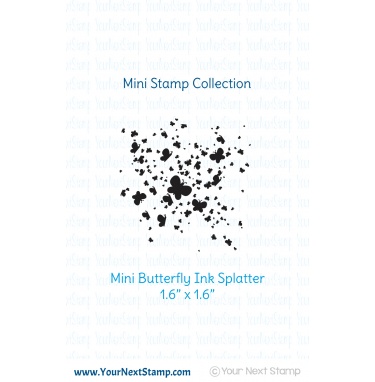 Mini Butterfly Ink Splatter