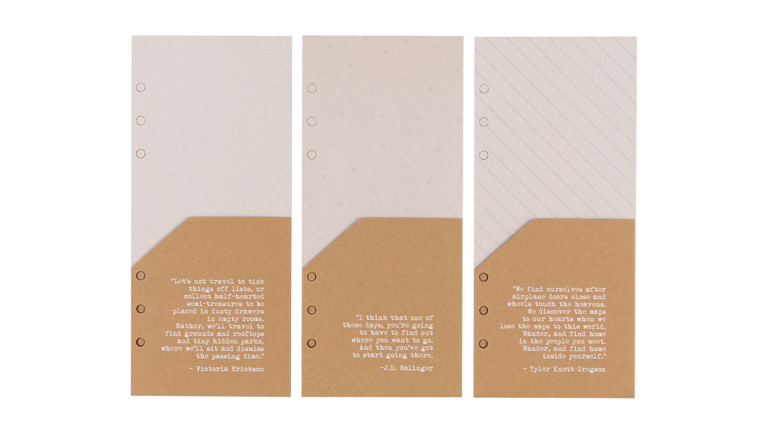 3x8 Paper Pockets - Travel Collection 2020