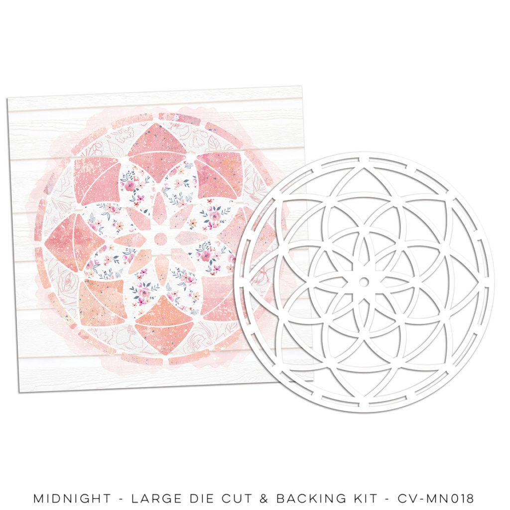 Large Die Cut & Backing Kit - Midnight Large Die Cut & Backing Kit - Midnight