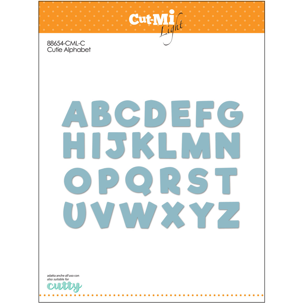Cutie Alphabet - Dies
