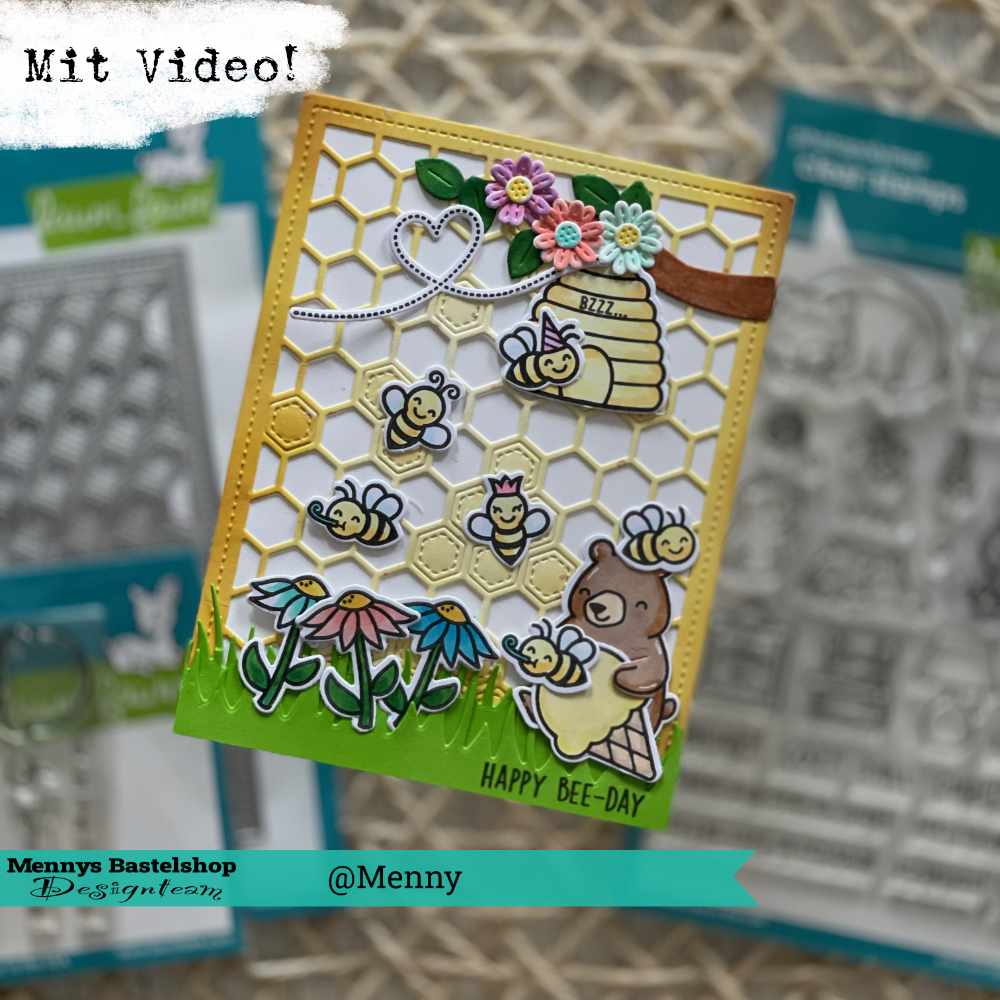 Honeycomb Backdrop - Mit Video Honeycomb Backdrop - Mit Video