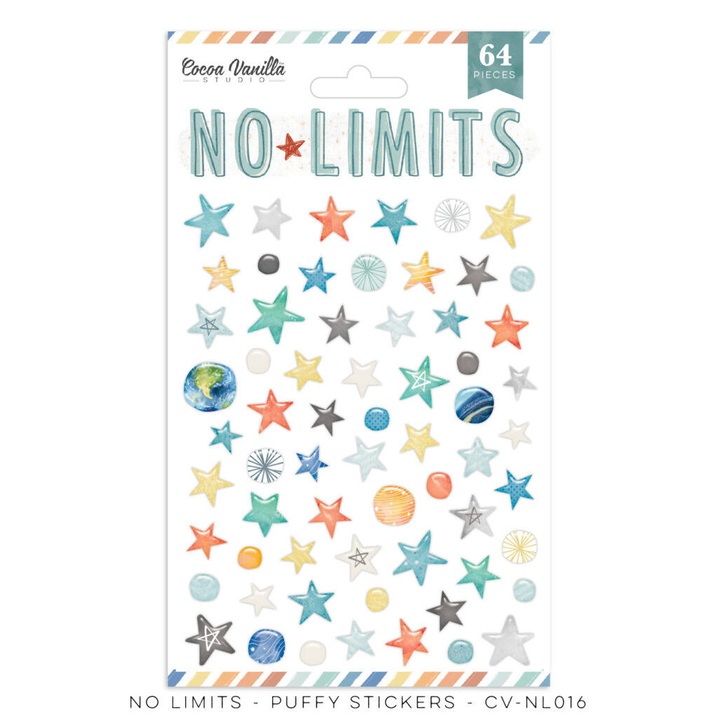 Puffy Stickers - No Limits