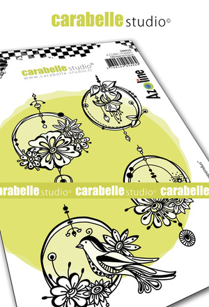 Cercles suspendus - Tampon A6 : by Azoline