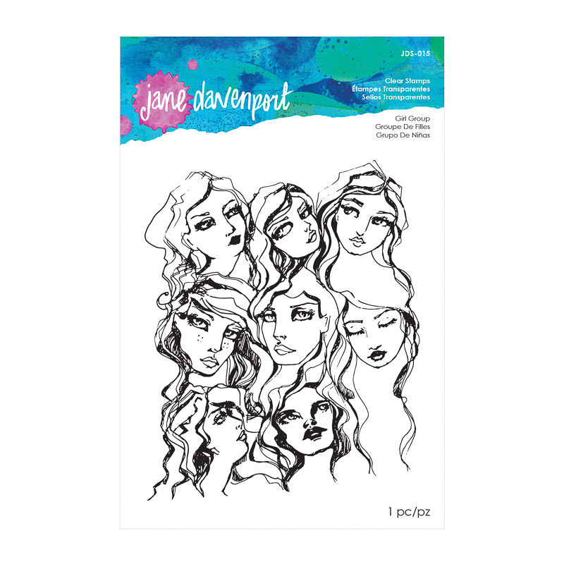 Girl Group - Acrylic Stamps - Jane Davenport