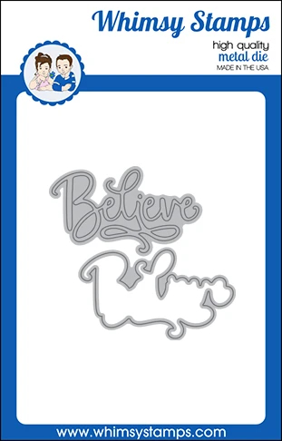 Believe Word and Shadow - Die Set