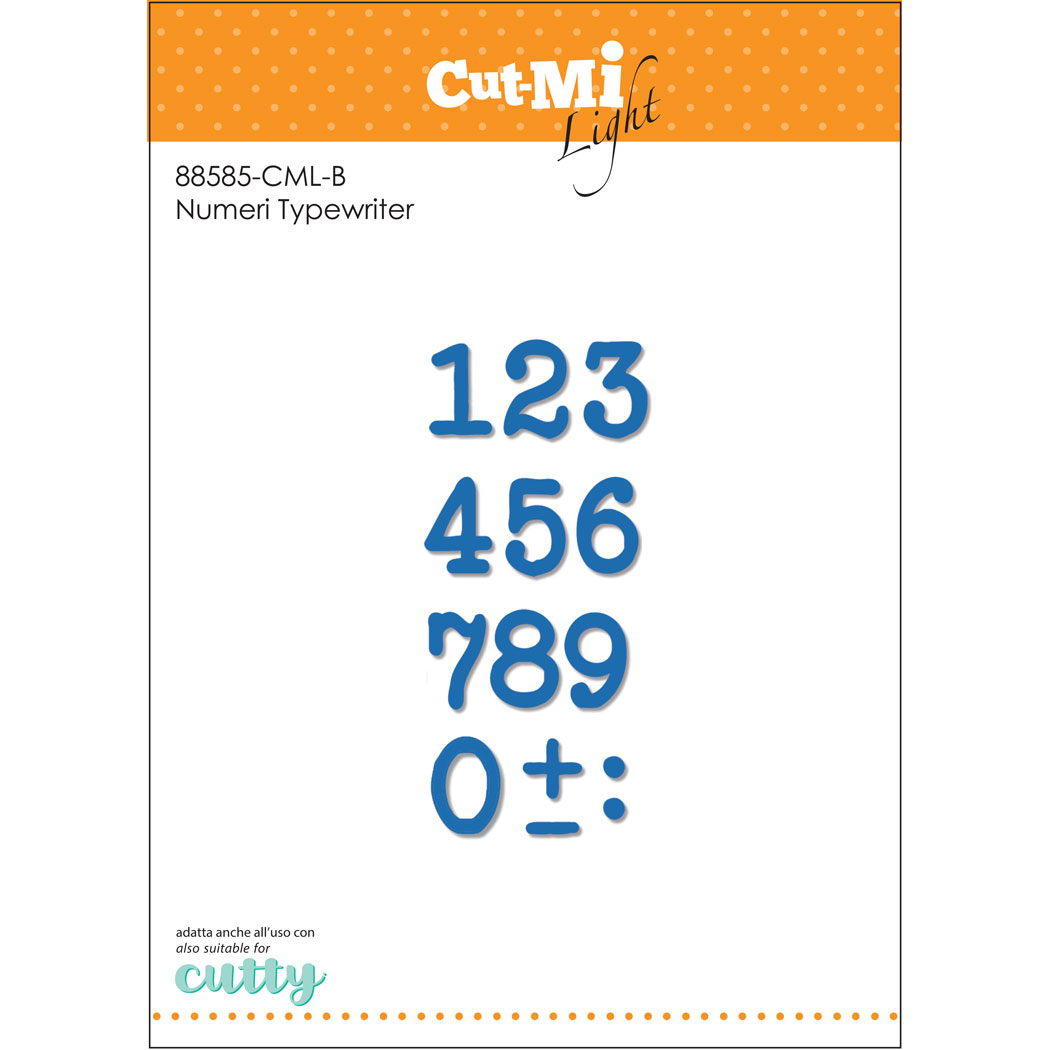 Numeri Typewriter - Dies