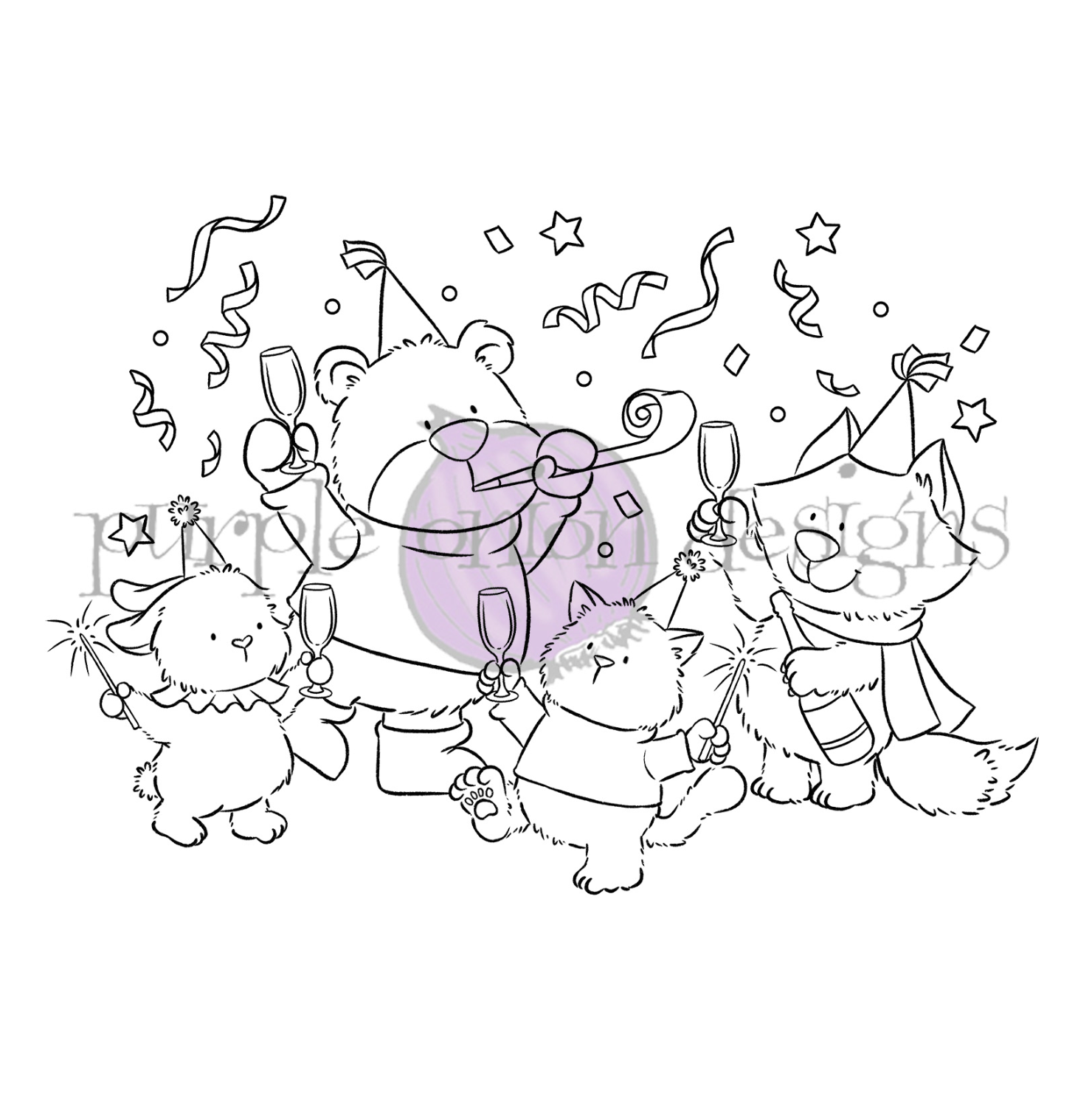 Tofu & Friends New Years Toast - Chilliezgraphy by Pei
