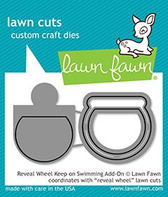 Reveal Wheel Keep On Swimming Add-On - Lawn Cuts Reveal Wheel Keep On Swimming Add-On - Lawn Cuts