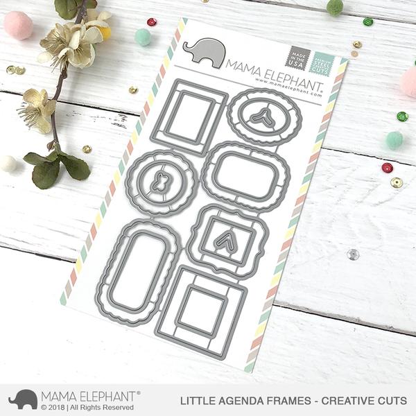 Little Agenda Frame - Creative Cuts Little Agenda Frame - Creative Cuts