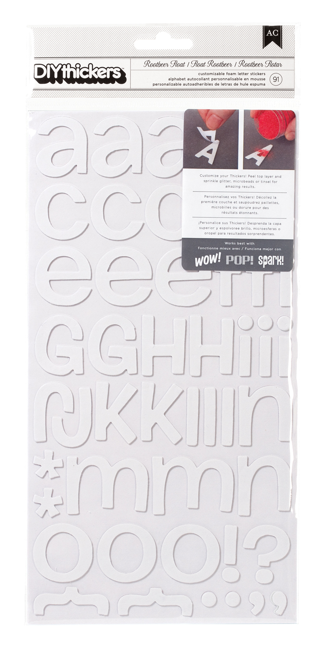 Thickers - DIY - Foam - Rootbeer Float Thickers - DIY - Foam - Rootbeer Float