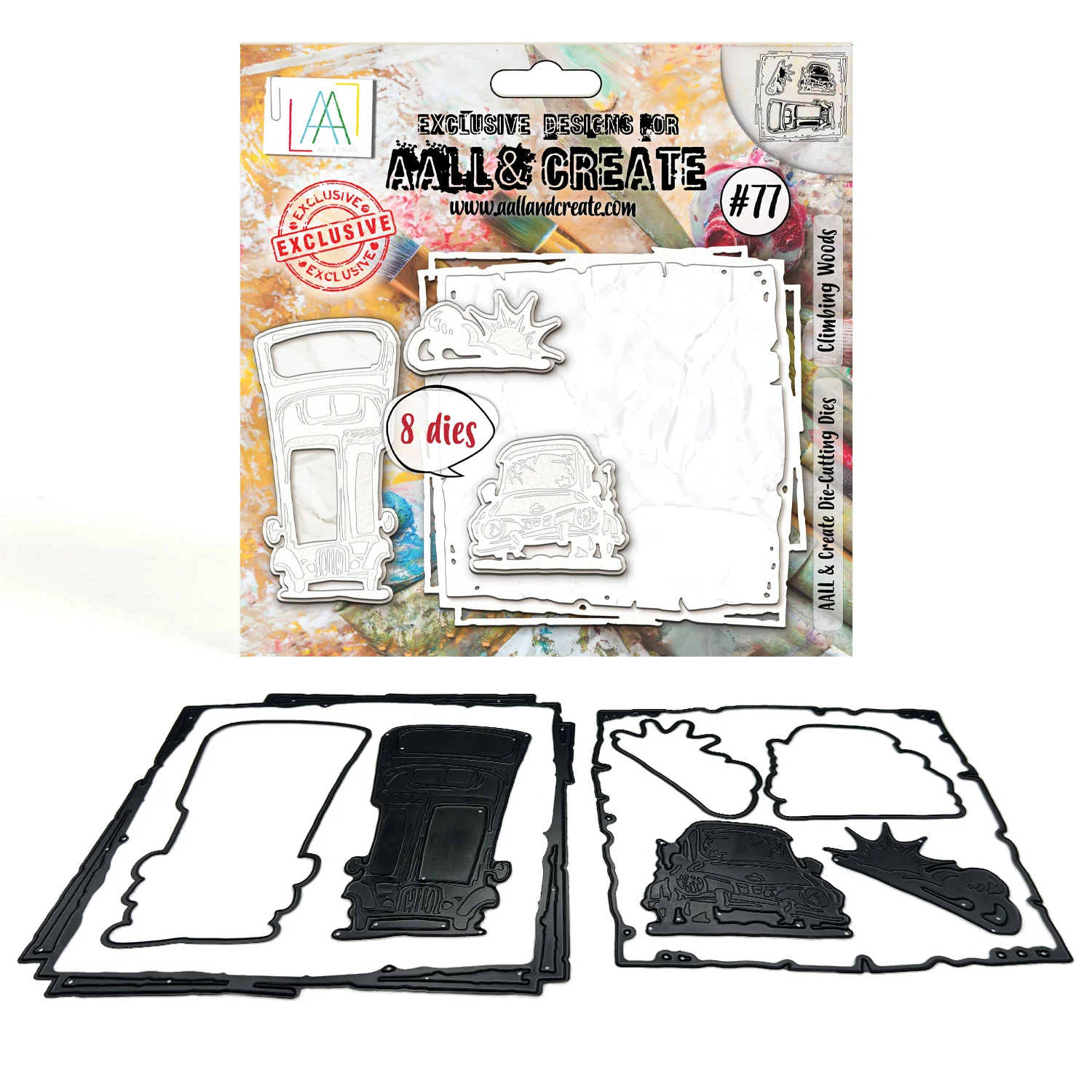 Climbing Woods - #77 - Die-Cutting Die Set Climbing Woods - #77 - Die-Cutting Die Set