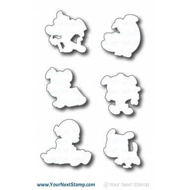 Paw-some Pups - Die Set Paw-some Pups - Die Set