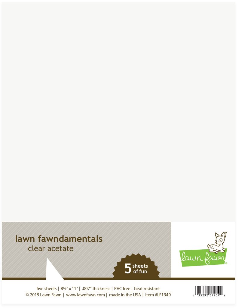 Acetate - Lawn Fawn