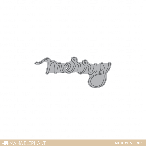 Merry Script - Creative Cuts Merry Script - Creative Cuts