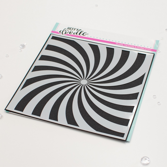 Candy Swirl Stencil