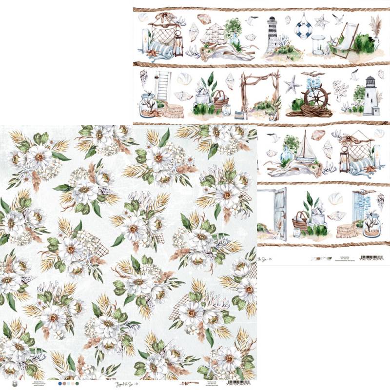 Paper 04 - Beyond the Sea - 12"x12" Paper 04 - Beyond the Sea - 12"x12"