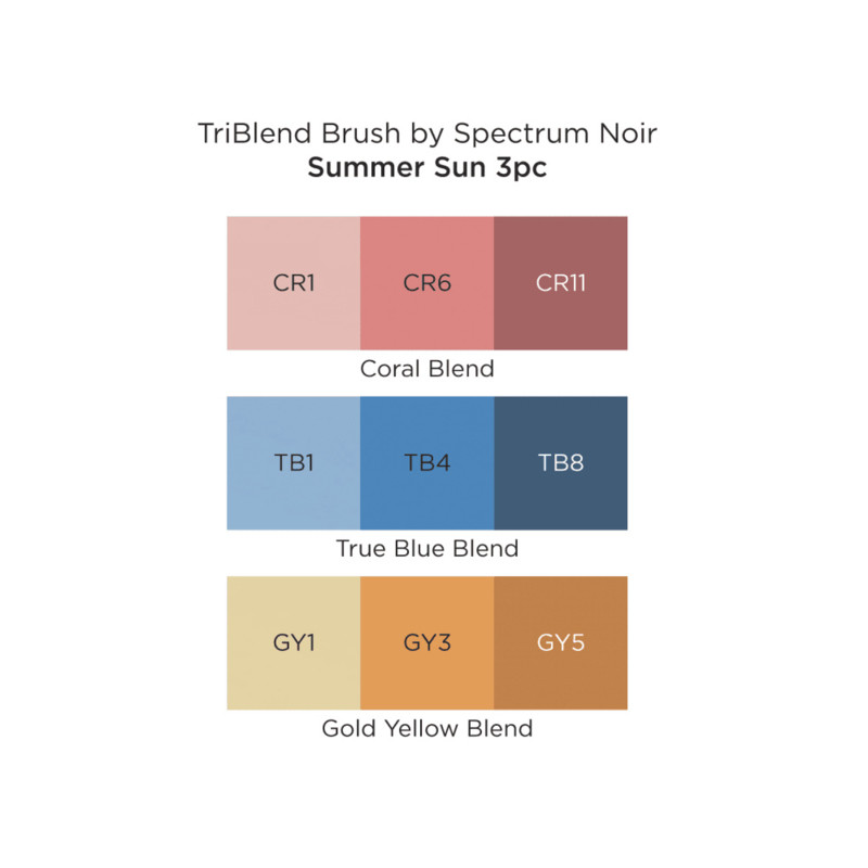 Summer Sun - Spectrum Noir Triblend Brush Summer Sun - Spectrum Noir Triblend Brush