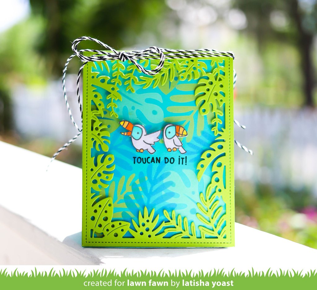 Tropical Leaves - Stencil Tropical Leaves - Stencil