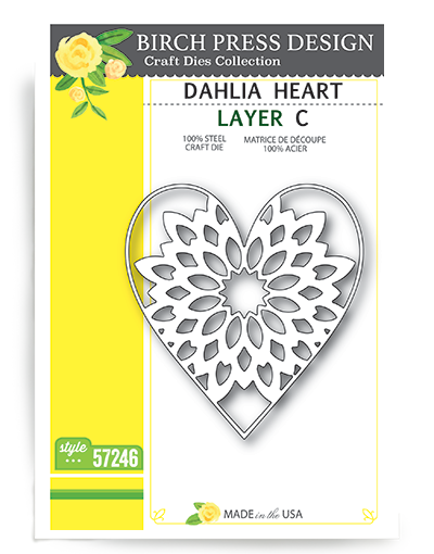 Dahlia Heart - Layer C