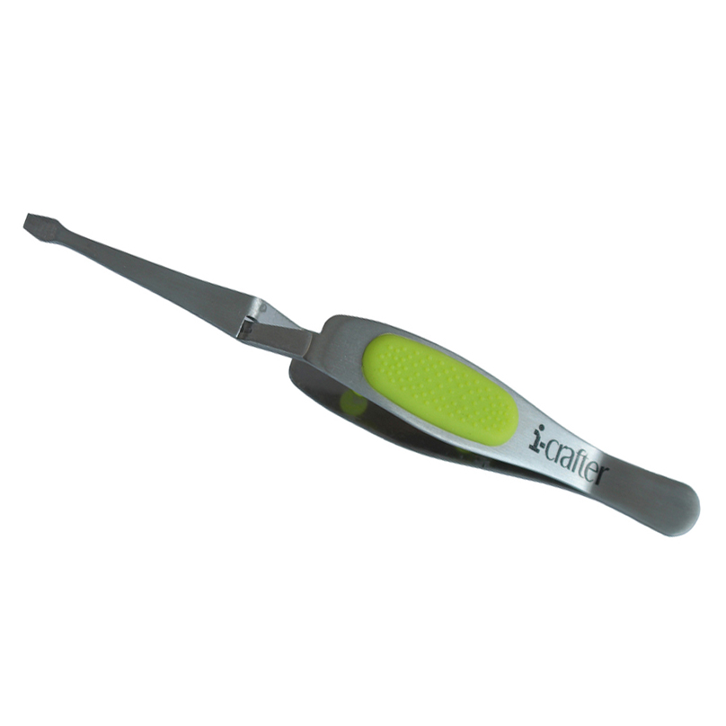 i-Grip Flat Head Tweezers