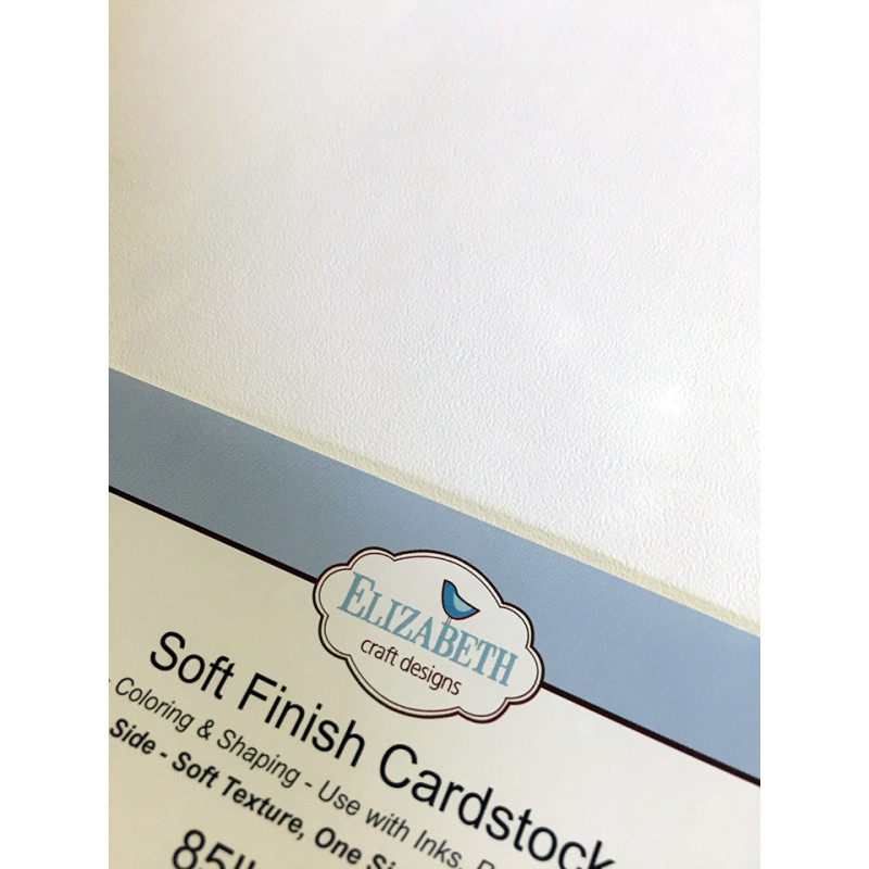Soft Finish Cardstock - White - 270gr - 8.5" x 11"