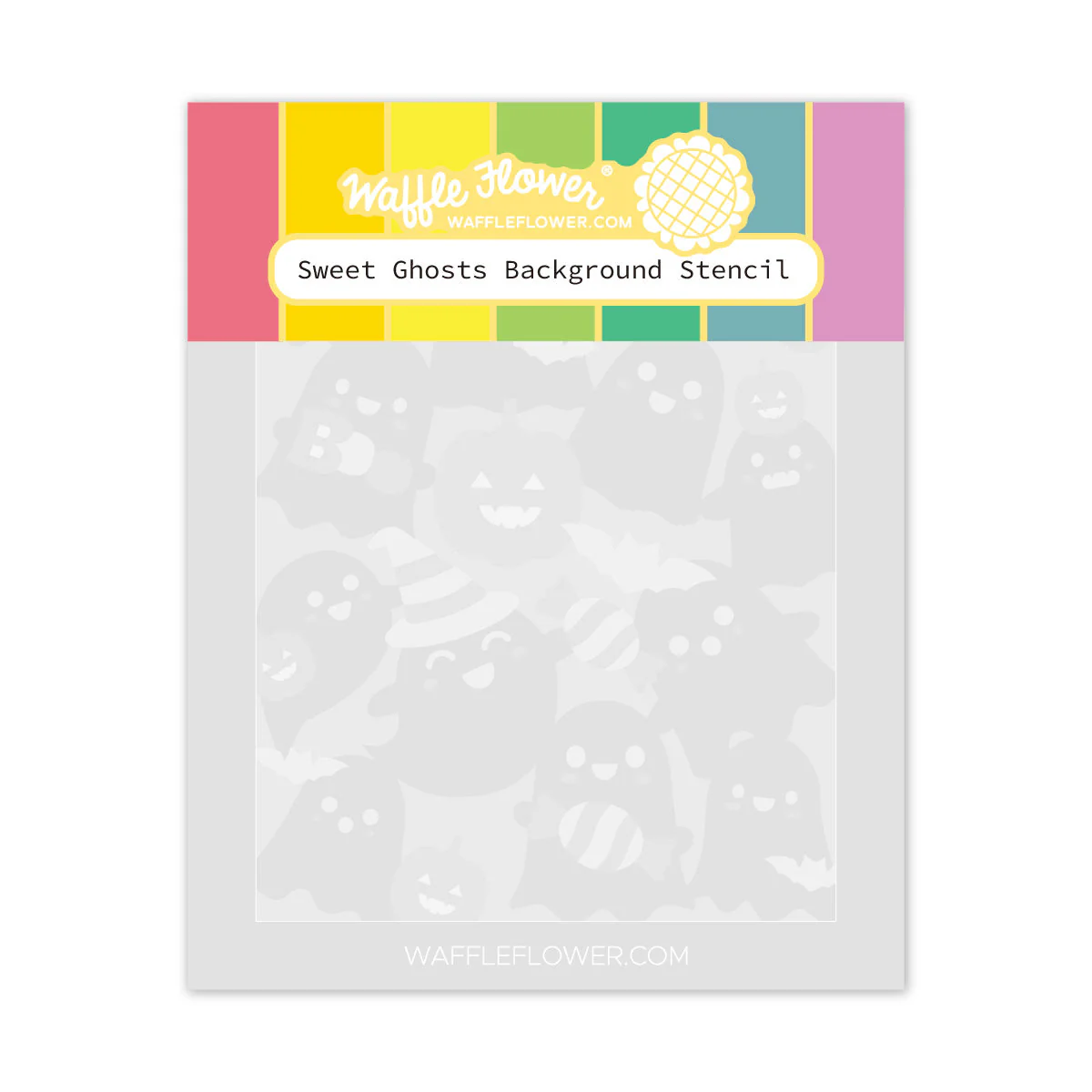 Sweet Ghosts Background Stencil Sweet Ghosts Background Stencil