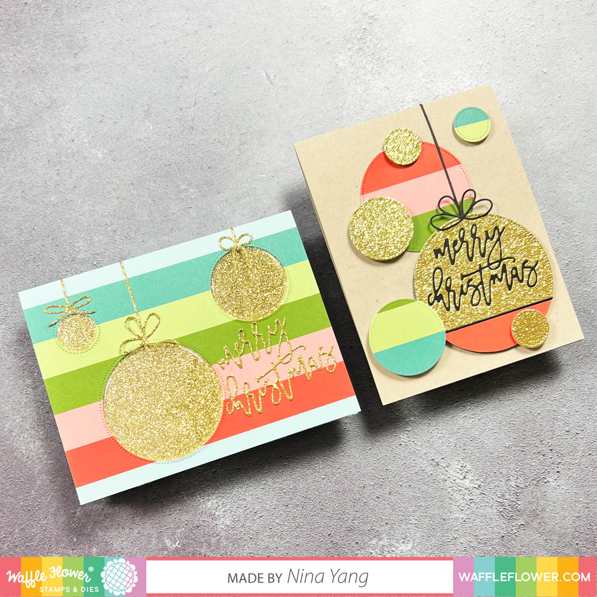 Shaker Circle Christmas Add-on - Die