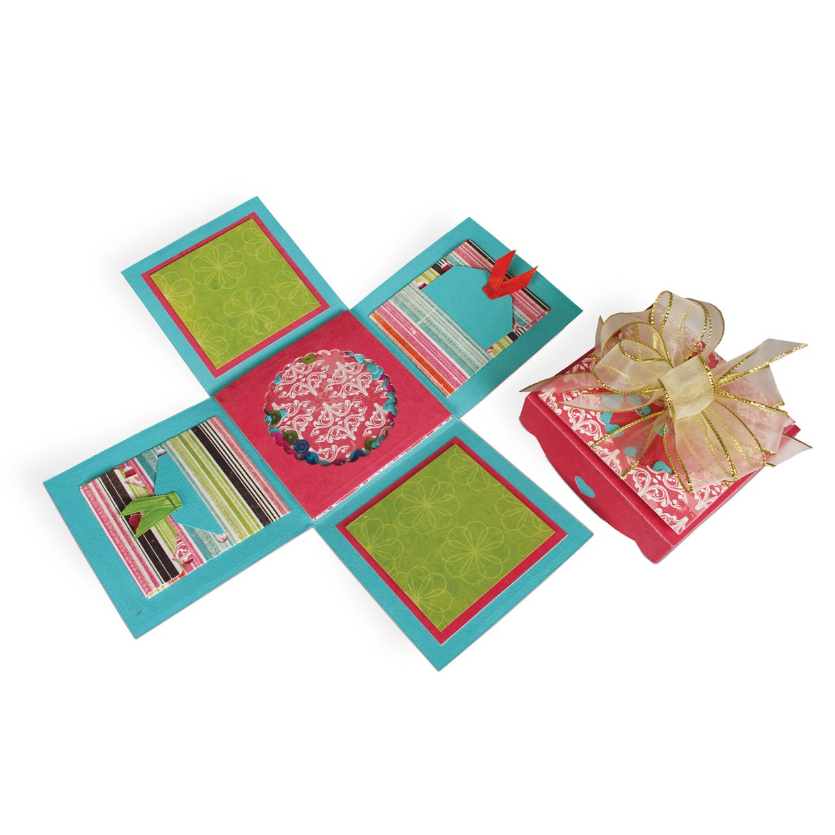 Exploding Shaker Box - Die Set Exploding Shaker Box - Die Set