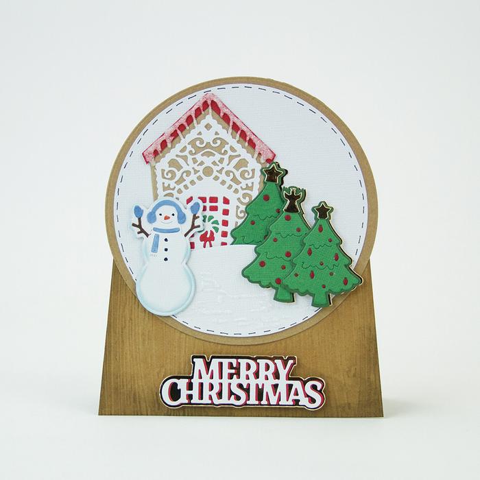 Snowman Family Christmas Trio - Tonic Studios - Rococo Plus Snowman Family Christmas Trio - Tonic Studios - Rococo Plus