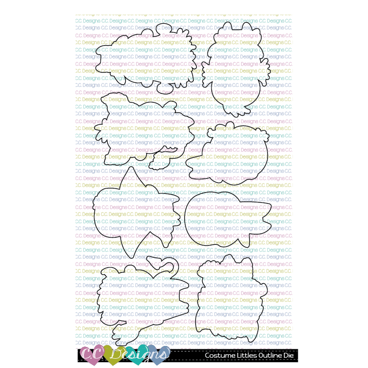 Costume Littles - Outline Metal Die