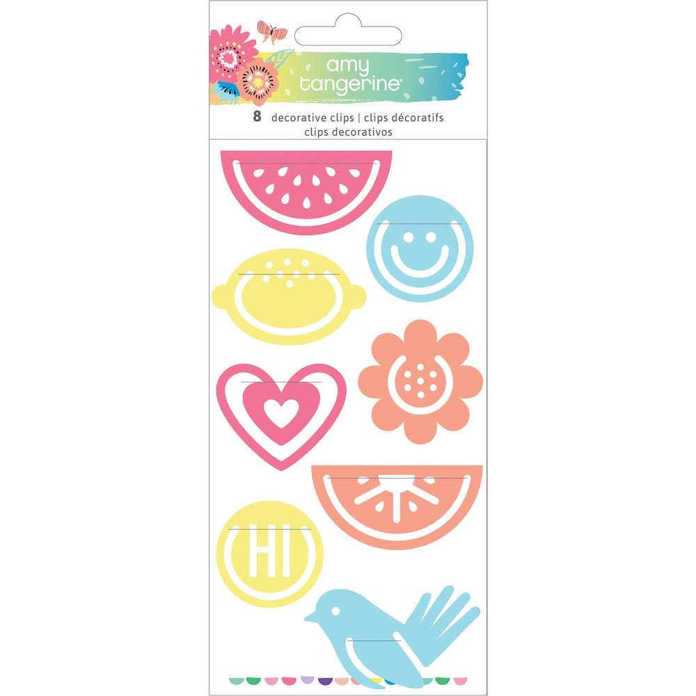 Amy Tan Sunshine & Good Times Shaped Paper Clips