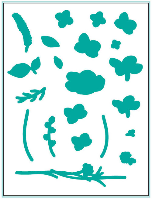 Hugs and Wildflowers - Dies