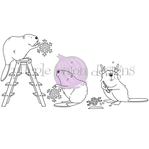 Busy Beaver Snowflake Committee - Holly Mabutas