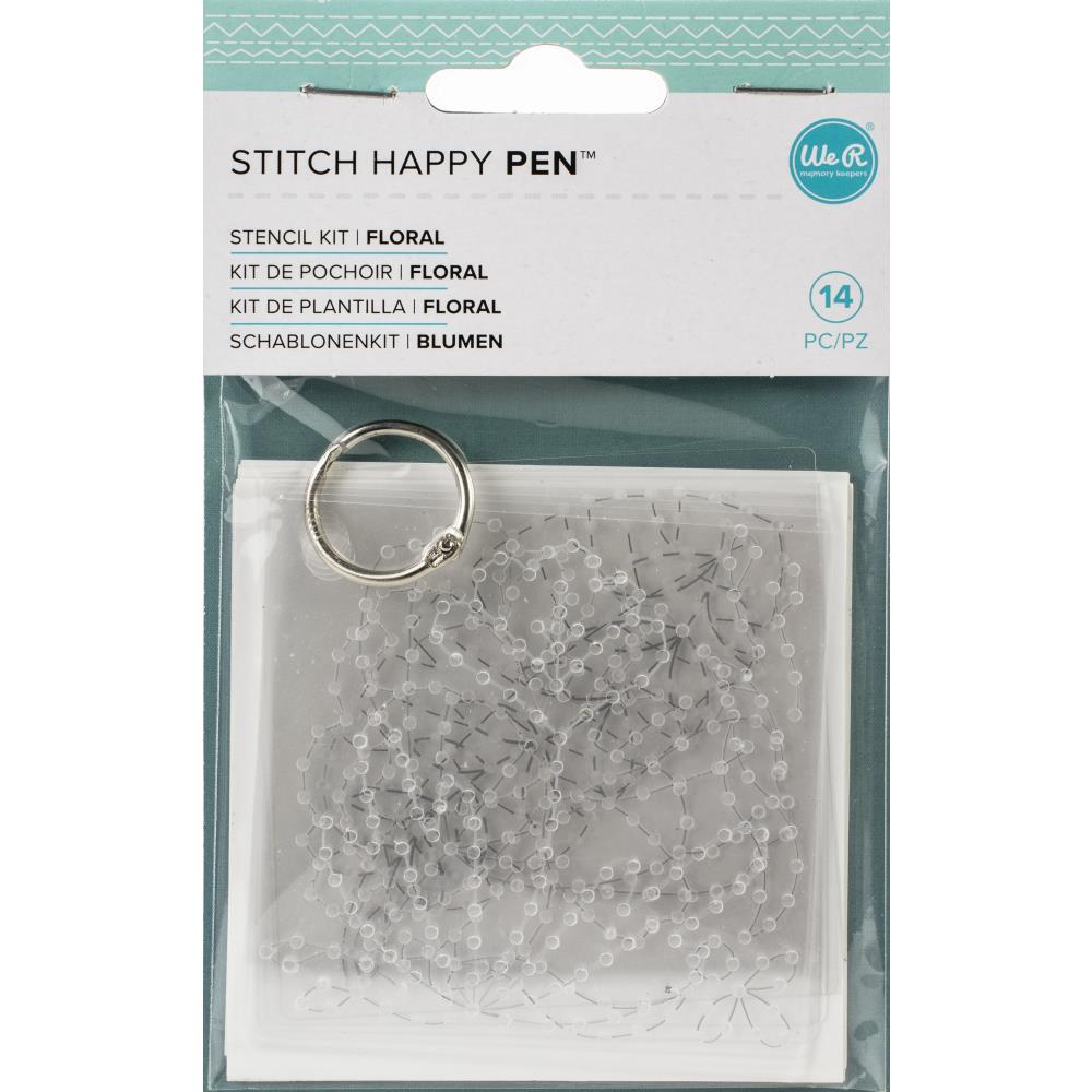 Floral - Stitch Happy Stencil Kit - We R Memory Keepers