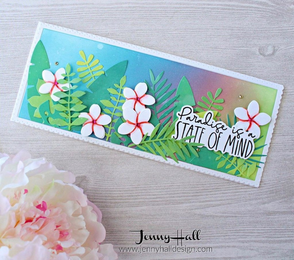 Slimline Sentiments: Eyelet - Honey Cuts