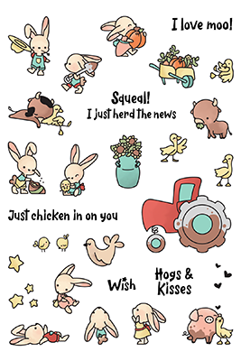Barnyard Bunnies - Pocket Pals