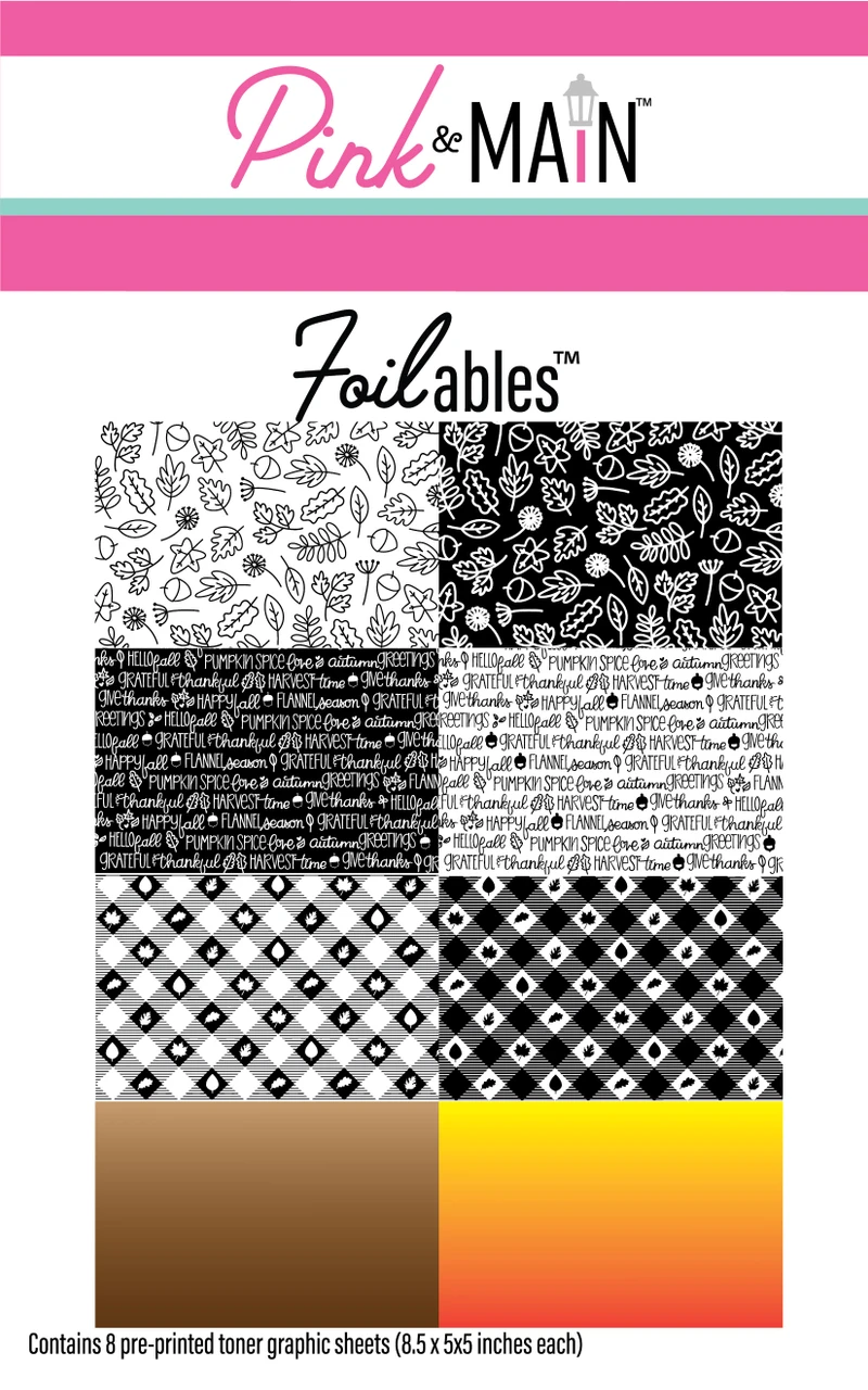 Colorful Fall - Foilables® Sheets